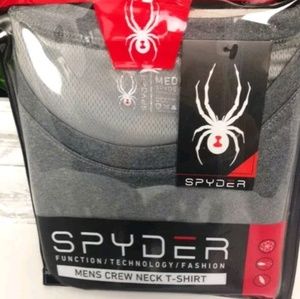 Spyder Men's gray crew neck T-Shirt